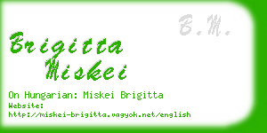 brigitta miskei business card